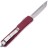 Нож автоматический Microtech Ultratech T/E клинок CTS-204P stonewash рукоять алюминий бордовый (123-10MR)