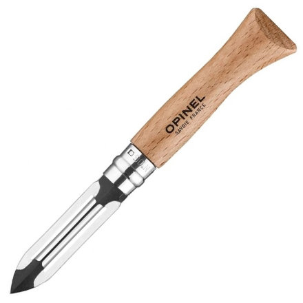 Нож для чистки овощей Opinel №6, деревян. рукоять, нерж. сталь, коробка,002440