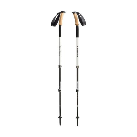 Треккинговые палки Black Diamond Alpine Ergo Cork Trek Poles, Pearl Black, 77-130 cm, BD1121970000ALL1