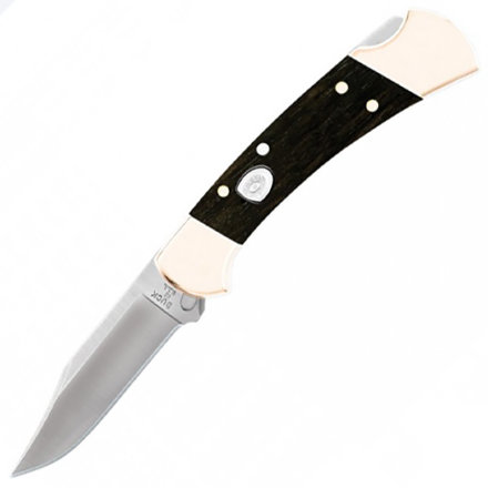 Нож Buck 112 Auto 420HC, древесина Macassar (0112BRSA)