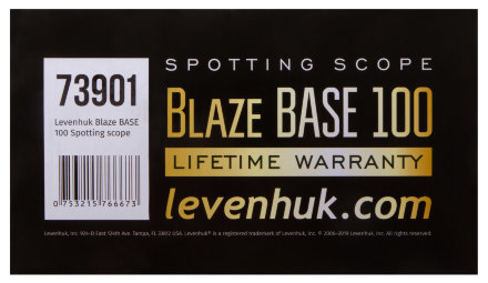 Зрительная труба Levenhuk Blaze BASE 100, LH73901