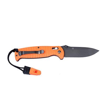 Нож Ganzo G7413P-WS оранжевый, G7413P-OR-WS