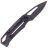 Нож складной Fox Knives Racli рукоять черная G-10 с красным спейсером клинок 6см 440 (BF-745)