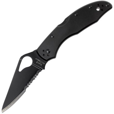 Нож складной Spyderco Byrd Meadowlark 2 Black Blade (BY04BKPS2)