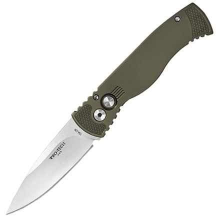 Нож автоматический Pro-Tech TR-2 Limited Edition Dark Green Handle Satin Blade TR-2Green, TR-2 Green