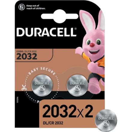 Батарея Duracell DL/CR2032 CR2032 (2шт/блистер), 1106757