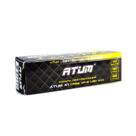 Уцененный товар Atum A1 CREE XP-E Led AAA(Полный комплект. Состояние хорошее.)