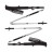 Треккинговые палки Black Diamond Distance Flz Z-Poles, Ice, 120-140, BD11220600001401