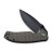 Складной нож CIVIVI Pintail CPM S35VN Steel Black Stonewashed Handle Dark Green Micarta