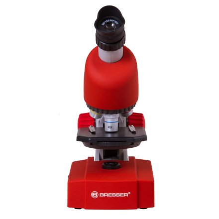 Микроскоп Bresser Junior 40x-640x красный, 70122