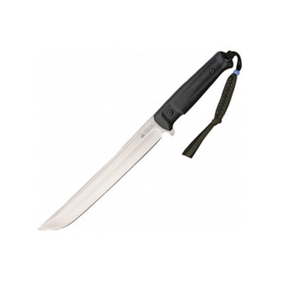 Нож Kizlyar Supreme Sensei D2 Satin (Сатин, Черная рукоять), 4650065053259