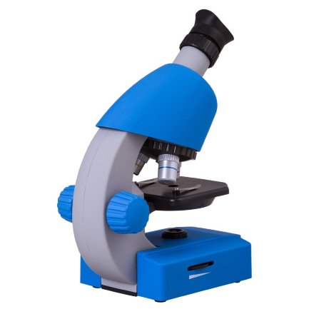 Микроскоп Bresser Junior 40x-640x синий, 70123