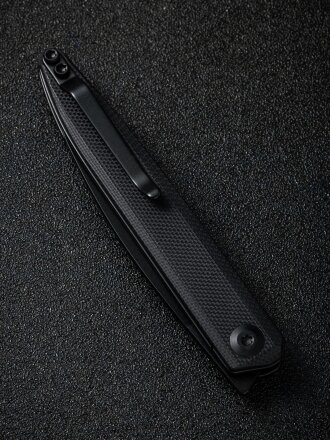Складной нож SENCUT Jubil D2 Steel Black Handle G10 Black