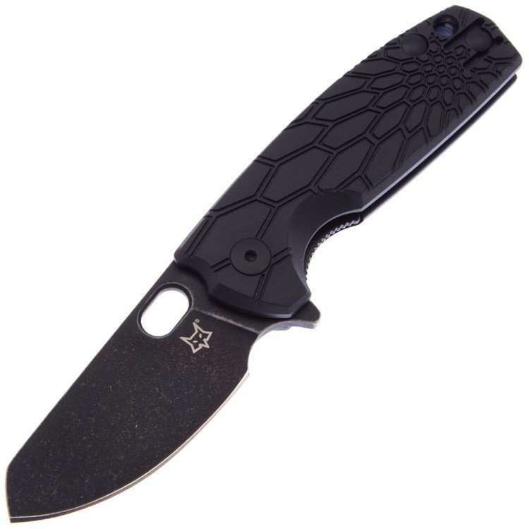 Нож складной Fox Knives Baby Core рукоять черная нейлон сталь N690C (FX-608 B)