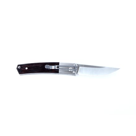 Уцененный товар Нож Ganzo G7361 темное дерево (трещина на накладке)