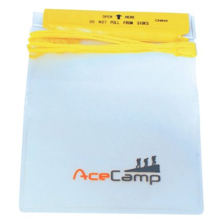 Гермомешок AceCamp 1850 прозрачный винил 125*175мм, 1144483