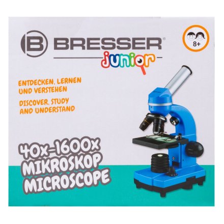 Микроскоп Bresser Junior Biolux SEL 40–1600x зеленый, 74319
