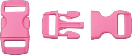 Фастекс C&amp;S пластик 10мм light pink (01934), CS01934