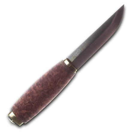 Нож Ahti Puukko Juhla RST сталь Sandvik 12С27 рукоять карельская береза (9622RST), 9622rst