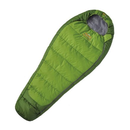 Спальный мешок Pinguin Mistral Junior 150 green, левый, 8592638214543