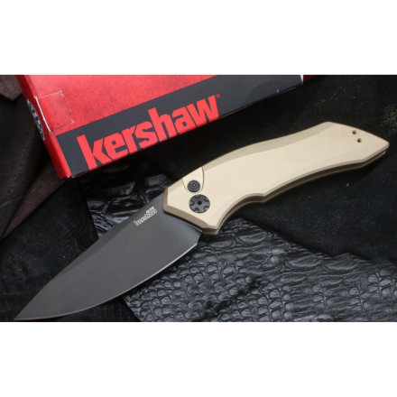 Нож Kershaw 7100TANBLK Launch песочный