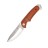 Нож Stinger FK-8236 , 91 мм, рукоять: сталь/дерево, серебр.-корич., картонная коробка