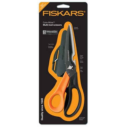 Ножницы Fiskars универсальные Cuts+More (1000809)