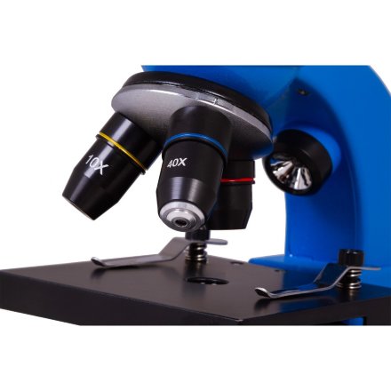 Микроскоп Bresser Junior Biolux SEL 40–1600x синий, 74322