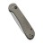 Складной нож CIVIVI Button Lock Elementum 14C28N Steel Gray Stonewashed Handle Micarta Green