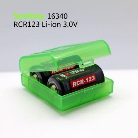 Аккумулятор Soshine CR123A, 17278