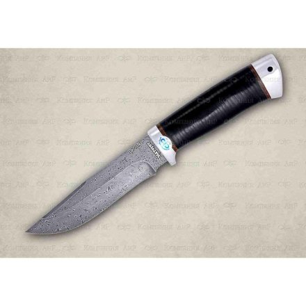 Нож АиР Стрелец рукоять кожа, алюминий, клинок ZDI-1016, AIR8305