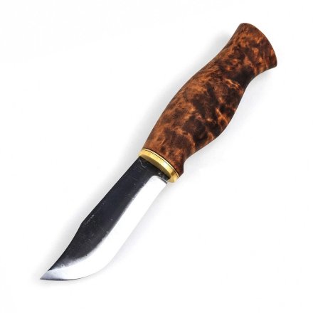Нож Ahti Puukko Jahti сталь W75 Carbon steel рукоять карельская береза (9698)