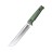 Нож Kizlyar Supreme Senpai AUS-8 Stonewash Kraton Olive, 4650065058124