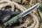 Нож Kizlyar Supreme Senpai AUS-8 Stonewash Kraton Olive, 4650065058124