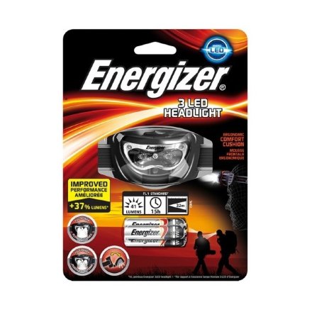 Налобный фонарь Energizer 3LED Headlight, 632648