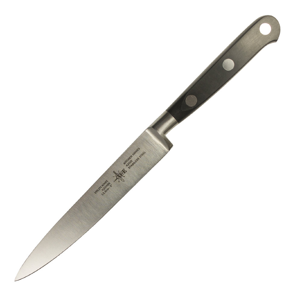 Нож кухонный ACE K204BK Utility knife(трещина на рукояте)