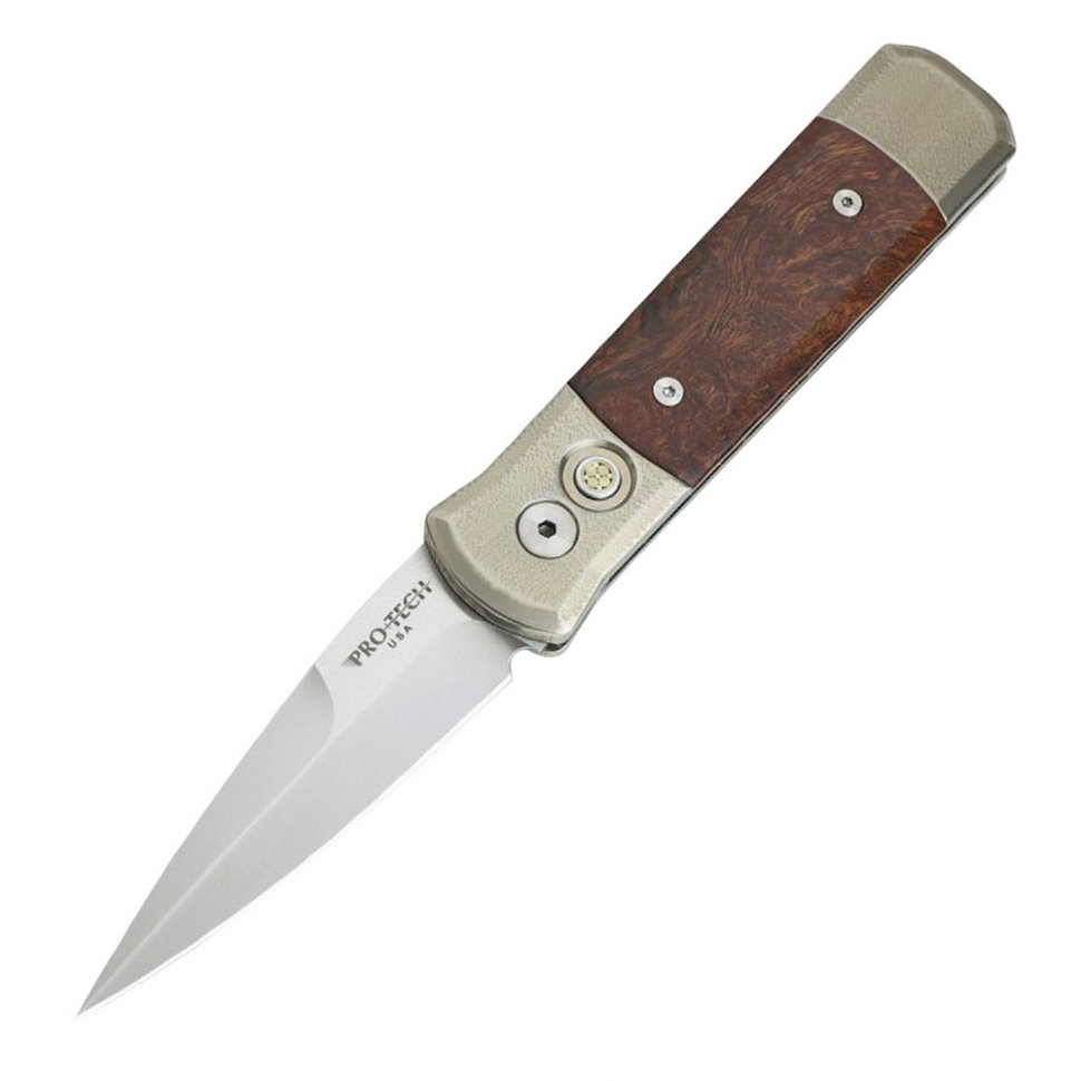 Нож автоматический Pro-Tech Godson Ironwood (Custom Godson Ironwood)