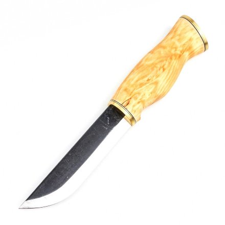 Нож Ahti Puukko Kaato сталь W75 Carbon steel рукоять карельская береза (9699)