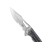 Нож складной CRKT Fossil Black With Veff Serrations by Flavio Ikoma, 5473, CR5473