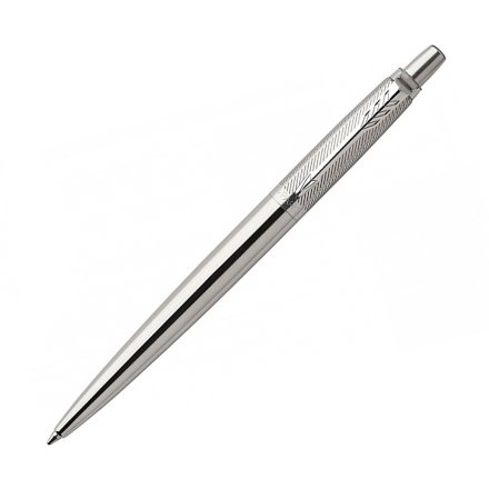 Шариковая ручка Parker Jotter Premium - Stainless Steel Diagonal CT M, 1953197