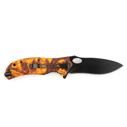 Нож Stinger FK-C051 , 92 мм, оранжевый