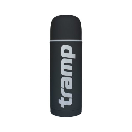 Термос Tramp TRC-108 Soft Touch 0,75 л. Серый, 4743131057180