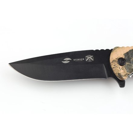 Нож Stinger FK-C052 , 92 мм, камуфляж