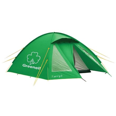 Палатка Greenell Керри 2 V3, зеленая (95511-367-00), 4603892034885