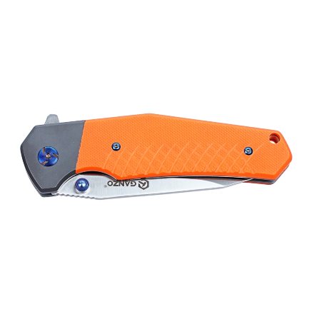 Нож Ganzo G7491 оранжевый, G7491-OR