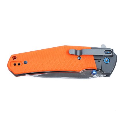 Нож Ganzo G7491 оранжевый, G7491-OR