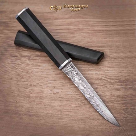 Нож АиР Офисный рукоять граб, клинок ZDI-1016, AIRF0000006339