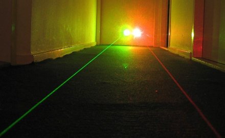 Лазерная указка Lazer Pointer зеленый-красный 1000 мВт, e42568
