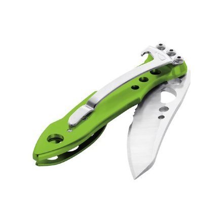 Нож складной Leatherman Skeletool Kbx 89мм зеленый (832384)