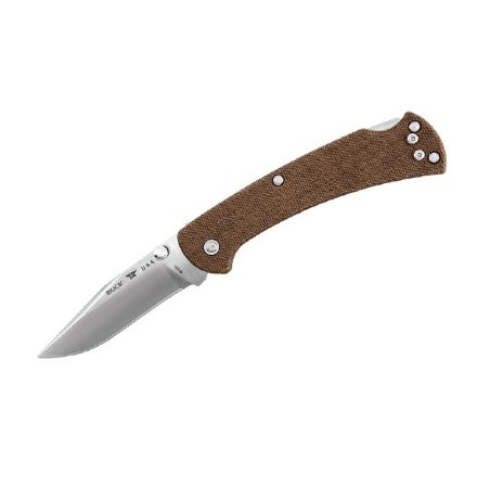 Нож складной Buck 112 Slim Pro коричневый, микарта, 0112BRS6